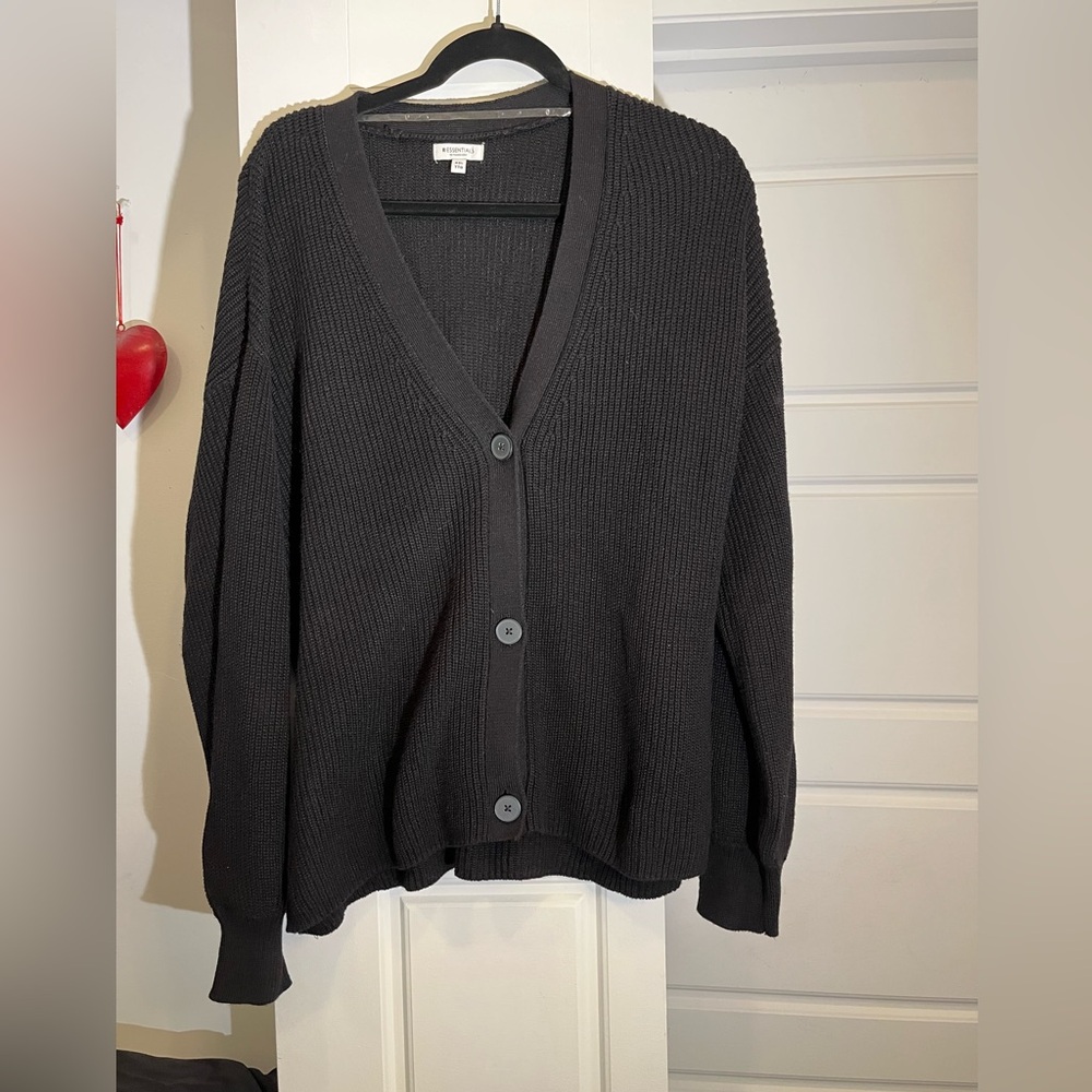 Women's Black vest/cardigan XXL Reitmans